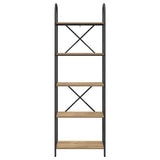 Libreria Rovere artigianale 60 x 30 x 183 cm Legno truciolato