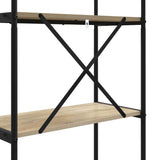 Libreria Rovere Sonoma 60 x 30 x 146 cm Legno truciolato