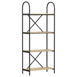 Libreria Rovere Sonoma 60 x 30 x 146 cm Legno truciolato
