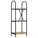 Libreria 3 livelli 40 x 30 x 109 cm Legno truciolato