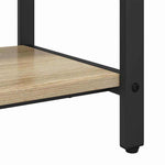 Appendiabiti rovere sonoma 75 x 34 x 184 cm Legno truciolato