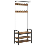 Appendiabiti Legno vecchio 75 x 34 x 184 cm Legno truciolato