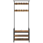Appendiabiti Legno vecchio 75 x 34 x 184 cm Legno truciolato