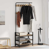 Appendiabiti Rovere artigianale 75 x 34 x 184 cm