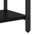 Appendiabiti Rovere nero 95 x 34 x 184 cm Legno truciolato