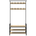 Appendiabiti rovere sonoma 95 x 34 x 184 cm Legno truciolato