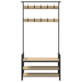 Appendiabiti rovere sonoma 95 x 34 x 184 cm Legno truciolato