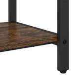 Appendiabiti Rovere fumo 95 x 34 x 184 cm Legno truciolato