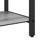 Appendiabiti Grigio sonoma 95 x 34 x 184 cm Legno truciolato