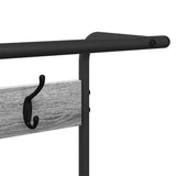 Appendiabiti Grigio sonoma 95 x 34 x 184 cm Legno truciolato