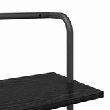 Libreria Rovere Nero 60 x 24 x 168 cm Legno truciolato