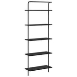 Libreria Rovere Nero 60 x 24 x 168 cm Legno truciolato