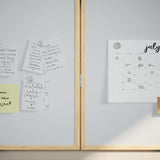 Lavagna bianca magnetica Bianco 80 x 1.4 x 80 cm