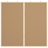 Lavagna bianca magnetica Bianco 80 x 1.4 x 80 cm