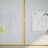 Lavagna bianca magnetica Bianco 100 x 1.4 x 100 cm