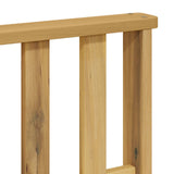 Set di divani da esterno 5 pcs Bianco Legno di Acacia Massello