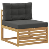 Set di divani da esterno con cuscino 5 pcs