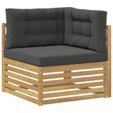 Set di divani da esterno con cuscino 5 pcs