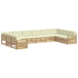 Set divani Legno di Acacia Massello