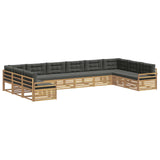 Set divani Legno di Acacia Massello