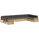 Set divani Legno di Acacia Massello