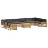 Set divani Legno di Acacia Massello
