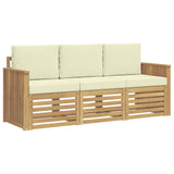 Set divani Legno di Acacia Massello