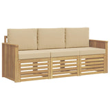 Set divani Legno di Acacia Massello