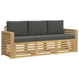Set divani Legno di Acacia Massello