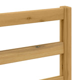 Set di divani da esterno 5 pcs Bianco Legno di Acacia Massello