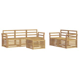 Set divani Legno di Acacia Massello