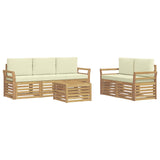 Set divani Legno di Acacia Massello