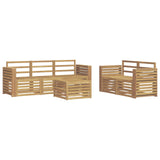Set divani Legno di Acacia Massello