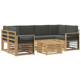 Set divani Legno di Acacia Massello