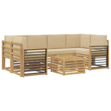 Set divani Legno di Acacia Massello