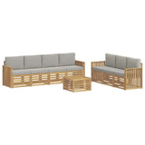 Set divani Legno di Acacia Massello