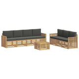 Set divani Legno di Acacia Massello