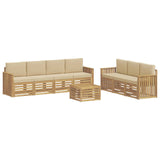 Set divani Legno di Acacia Massello