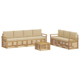 Set divani Legno di Acacia Massello