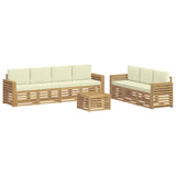 Set divani Legno di Acacia Massello