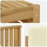 Set divani Legno di Acacia Massello