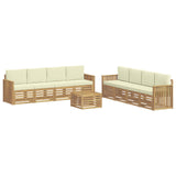 Set divani Legno di Acacia Massello
