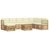 Set divani Legno di Acacia Massello