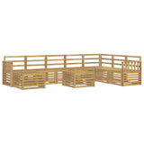 Set divani Legno di Acacia Massello