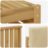 Set divani Legno di Acacia Massello