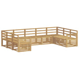 Set divani Legno di Acacia Massello