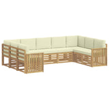 Set divani Legno di Acacia Massello