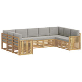Set divani Legno di Acacia Massello
