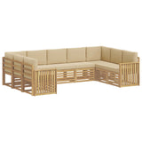 Set divani Legno di Acacia Massello