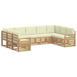 Set divani Legno di Acacia Massello